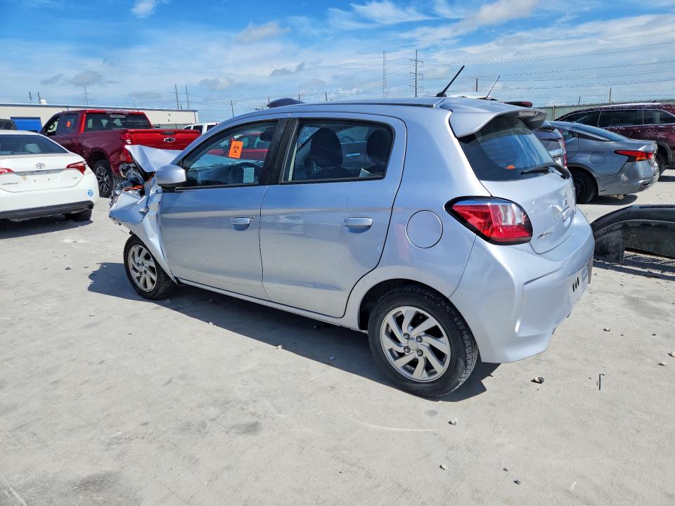 2021 Mitsubishi Mirage VIN ML32AUHJXMH004223 COPART salvage auction — FRONT END, TX - AUCTION SALES RECEIPT - CLEAN (P), sold $300 on 2026-07-31 (photo 2)