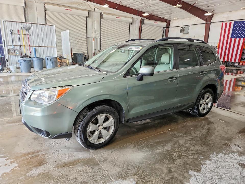 2016 Subaru Forester VIN JF2SJAHC1GH475387 COPART salvage auction — HAIL, Il - Salvage Certificate, sold $1,050 on 2026-07-13 (photo 1)