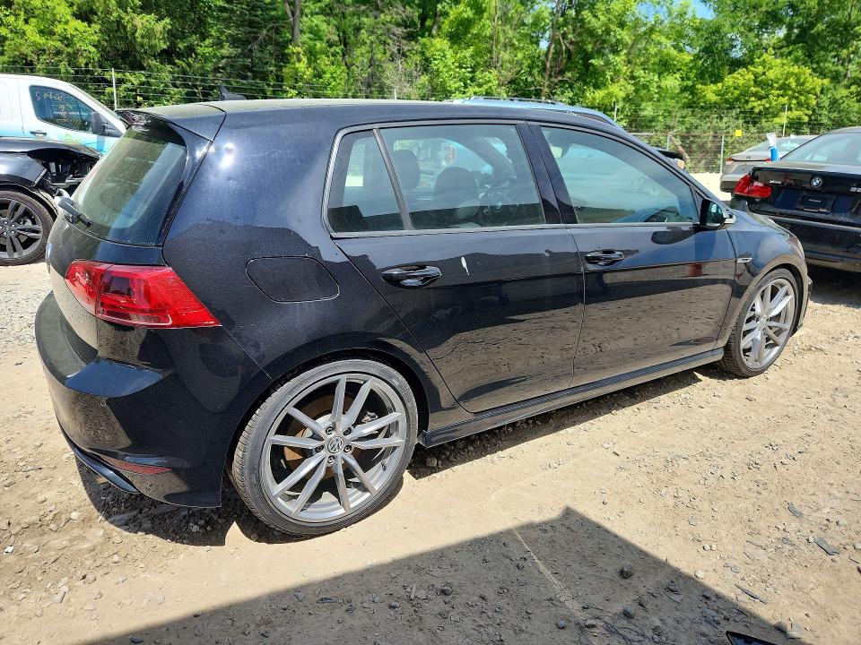2017 Volkswagen Golf VIN WVWWF7AU4HW155145 COPART salvage auction — HAIL, Oh - Certificate Of Title (P), sold $14,300 on 2026-07-15 (photo 3)