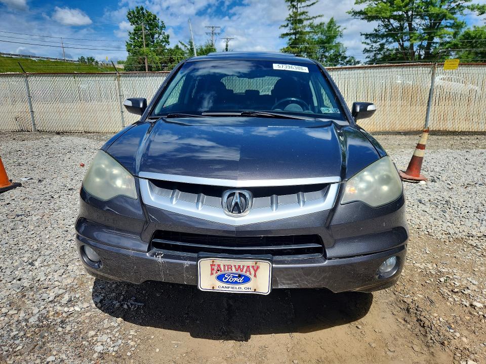 2009 Acura Rdx VIN 5J8TB18559A001232 COPART salvage auction — MECHANICAL, Oh - Certificate Of Title (P), sold $400 on 2026-07-08 (photo 5)