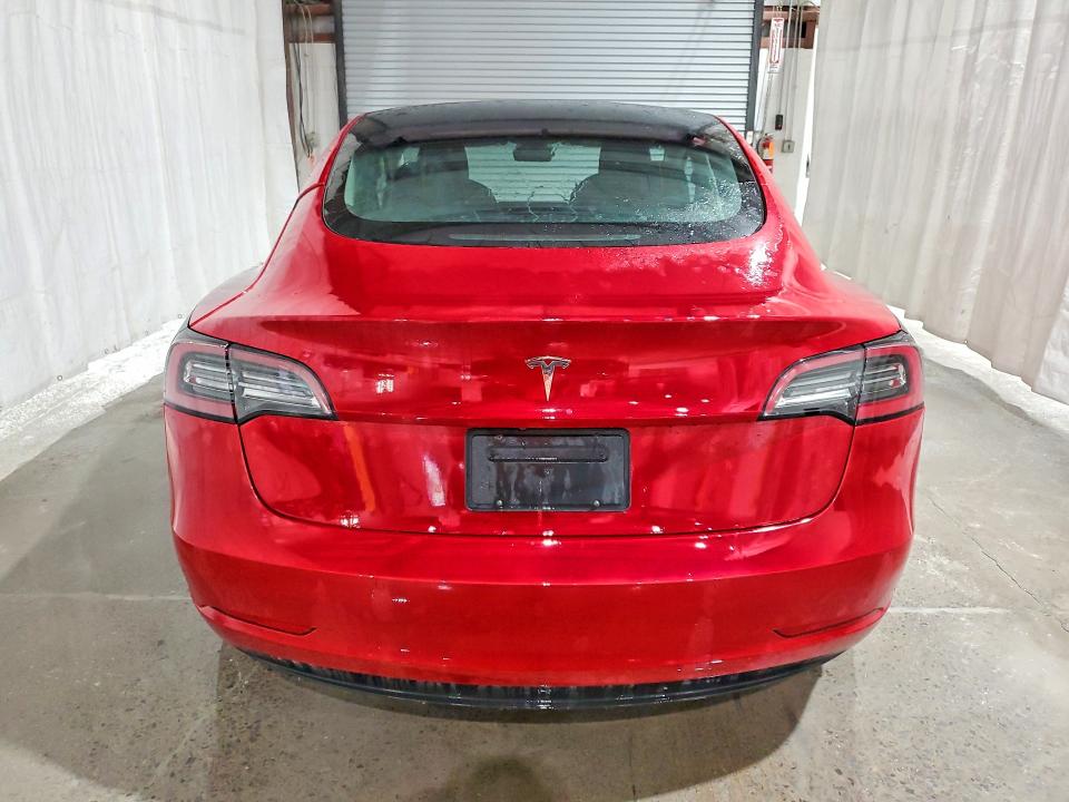 2022 Tesla Model 3 VIN 5YJ3E1EAXNF190761 COPART salvage auction — FRONT END, Fl - Certificate Of Title, sold $9,100 on 2026-07-08 (photo 6)