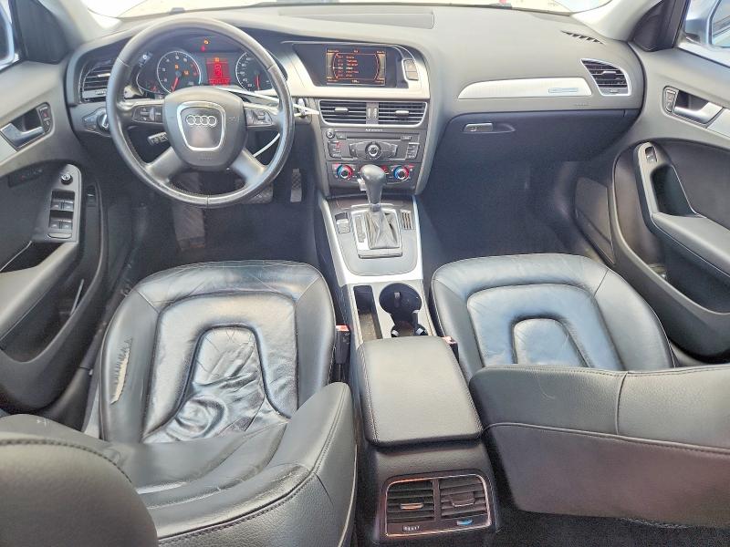 2009 Audi A4 VIN WAUSF78K39A078573 COPART salvage auction — SIDE, TX - SALVAGE VEHICLE TITLE, sold $600 on 2026-07-24 (photo 8)