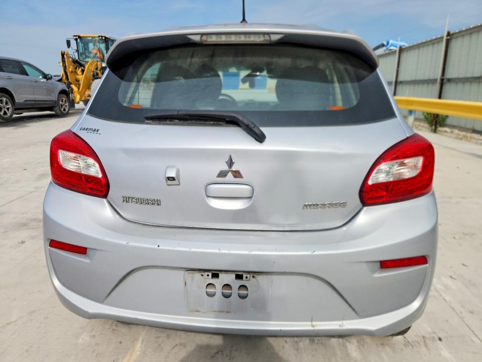 2019 Mitsubishi Mirage VIN ML32A3HJ4KH000935 COPART salvage auction — NORMAL WEAR, Tx - Certificate Of Title, sold $1,850 on 2026-07-17 (photo 6)