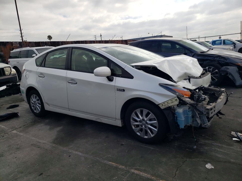 2015 Toyota Prius VIN JTDKN3DP5F3074962 COPART salvage auction — FRONT END, Ca - Salvage Certificate, sold $2,700 on 2026-07-22 (photo 4)
