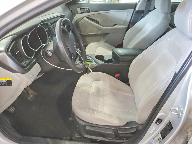 2011 Kia Optima VIN KNAGM4A74B5177093 COPART salvage auction — HAIL, Ne - Cert Of Title-Salvage, sold $500 on 2026-07-21 (photo 7)