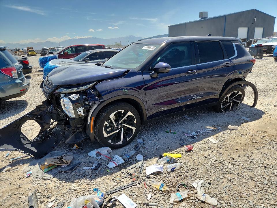 2024 Mitsubishi VIN JA4J4VA87RZ082080 COPART salvage auction — FRONT END, Ut - Salvage Certificate, sold $5,400 on 2026-07-24 (photo 1)