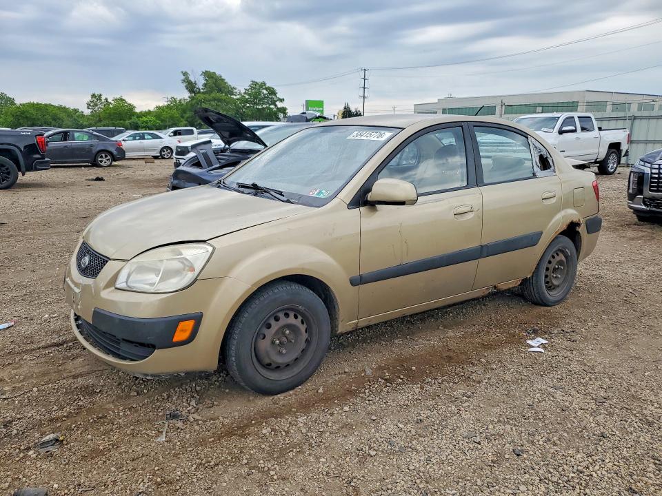 2009 Kia Rio VIN KNADE223396519198 COPART salvage auction — REAR END, Il - Salvage Certificate, sold $275 on 2026-07-17 (photo 1)