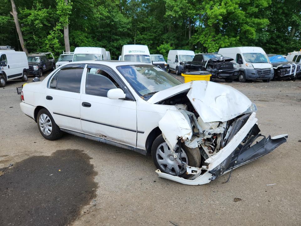 1997 Toyota Corolla VIN 2T1BA02E8VC183661 COPART salvage auction — FRONT END, CT - BILL OF SALE-SALVAGE, sold $450 on 2026-07-02 (photo 4)