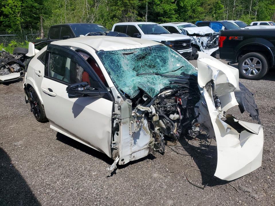 2018 Honda Civic VIN SHHFK8G37JU300316 COPART salvage auction — ALL OVER, On - Permit Irrepairable, sold $200 on 2026-07-16 (photo 4)