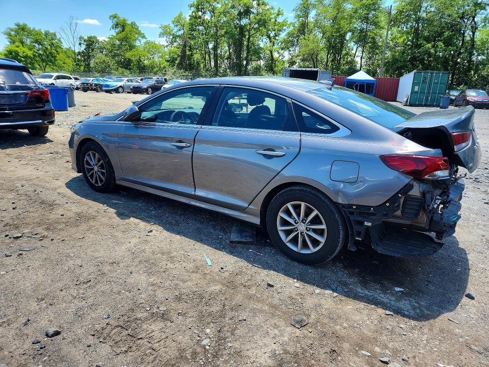 2019 Hyundai Sonata VIN 5NPE24AF7KH790154 COPART salvage auction — REAR END, Md - Cert Of Salvage > 75% Damage, sold $2,100 on 2026-07-02 (photo 2)