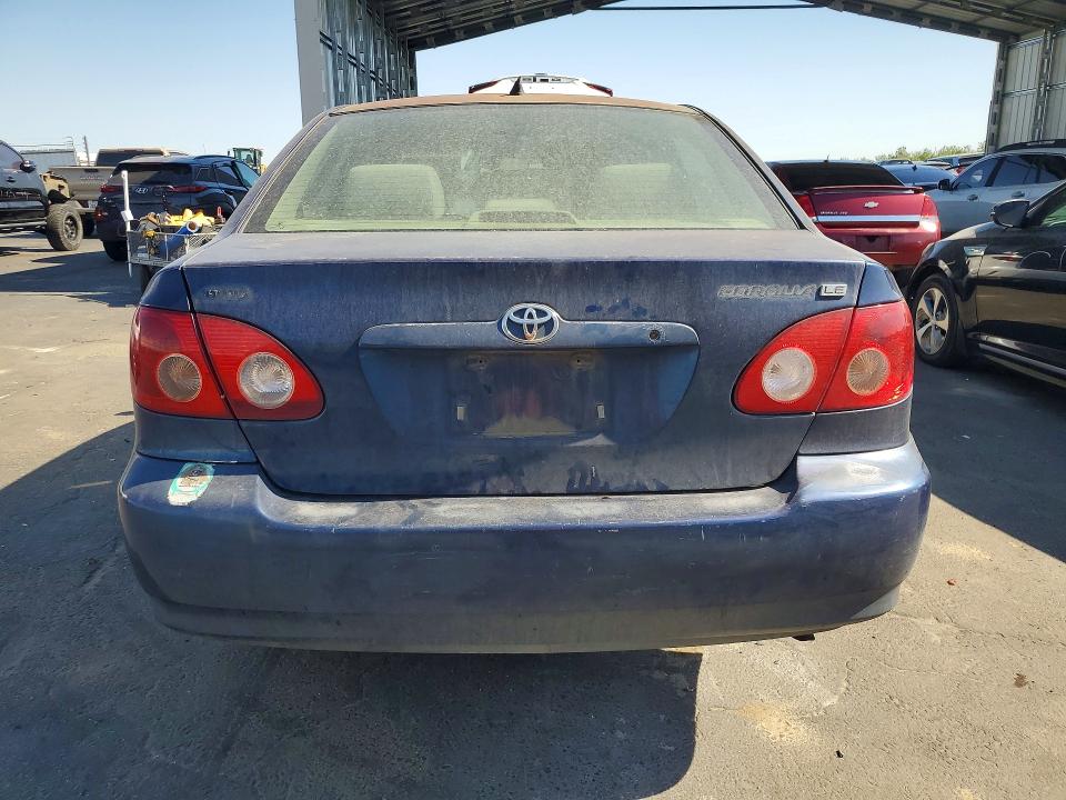 2005 Toyota Corolla VIN 1NXBR32E25Z386313 COPART salvage auction — MECHANICAL, Ca - Dis/Dlr/Exp App For Dup Clean, sold $900 on 2026-07-30 (photo 6)