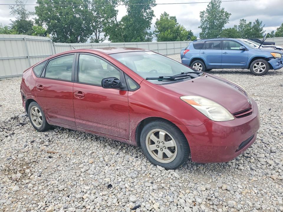 2005 Toyota Prius VIN JTDKB20UX53058107 COPART salvage auction — REAR END, Mi - Certificate Of Title, sold $250 on 2026-07-30 (photo 4)