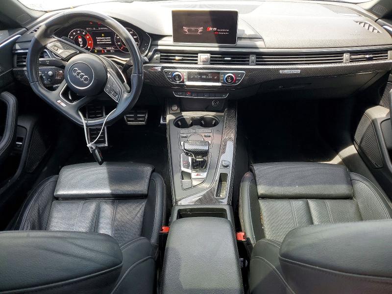 2018 Audi Rs5 VIN WAUC4CF55JA013356 COPART salvage auction — FRONT END, Oh - Cert Of Title-Salvage, sold $6,800 on 2026-07-16 (photo 8)