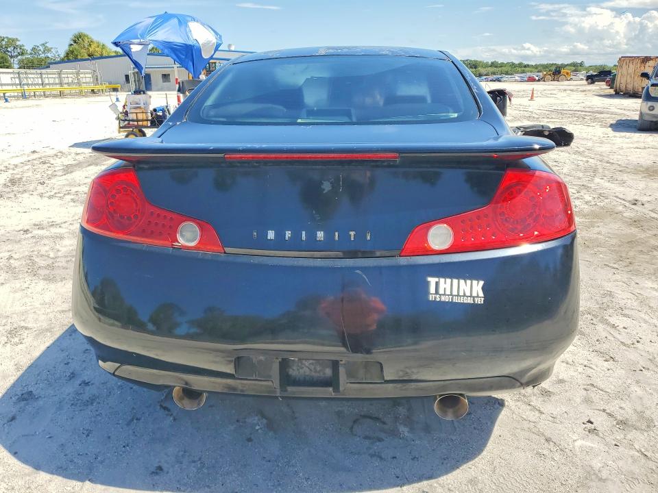 2004 Infiniti G35 VIN JNKCV54E64M814216 COPART salvage auction — MECHANICAL, Fl - Certificate Of Title, sold $225 on 2026-07-29 (photo 6)