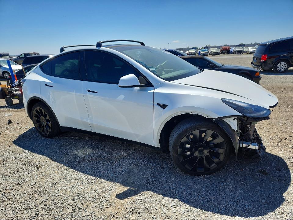 2024 Tesla VIN 7SAYGDEEXRA268319 COPART salvage auction — FRONT END, Ca - Salvage Certificate, sold $10,600 on 2026-07-28 (photo 4)