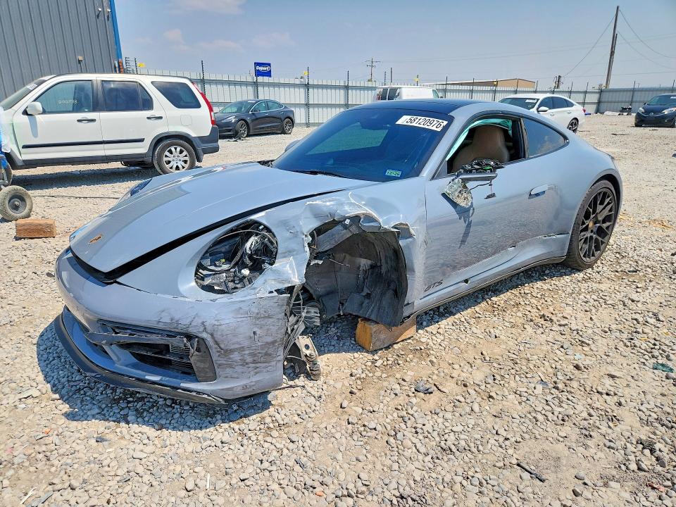 2024 Porsche VIN WP0AB2A91RS219011 COPART salvage auction — FRONT END, TX - SALVAGE VEHICLE TITLE, sold $15,200 on 2026-07-17 (photo 1)