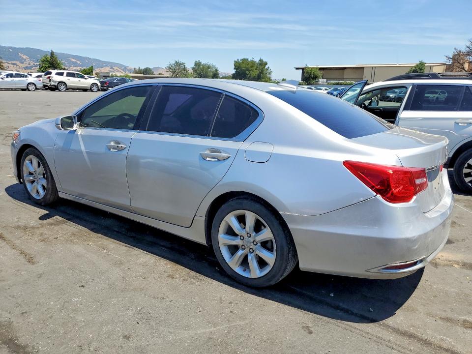 2014 Acura RLX VIN JH4KC1F34EC002636 COPART salvage auction — SIDE, Ca - Salvage Certificate, sold $2,150 on 2026-07-07 (photo 2)