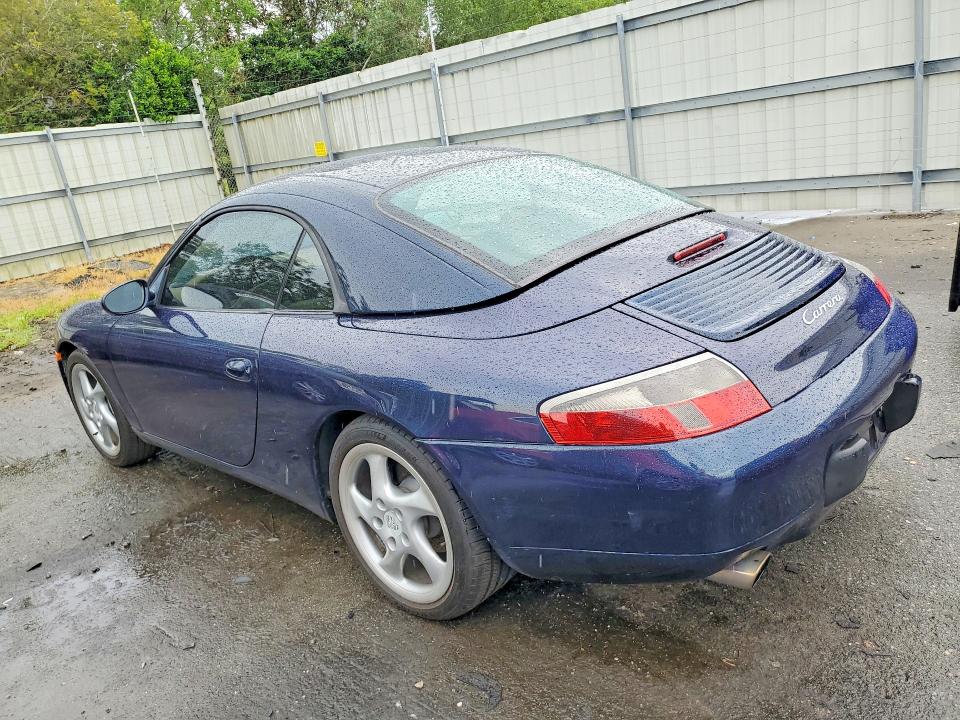 1999 Porsche 911 VIN WP0CA2999XS654436 COPART salvage auction — MECHANICAL, Ga - Certificate Of Title, sold $8,600 on 2026-07-02 (photo 2)