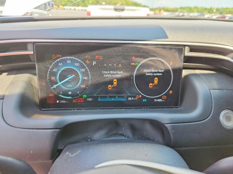 2022 Hyundai Tucson VIN KM8JFCA16NU026013 COPART salvage auction — FRONT END, Nj - Cert Of Title-Salvage, sold $10,000 on 2026-07-28 (photo 9)