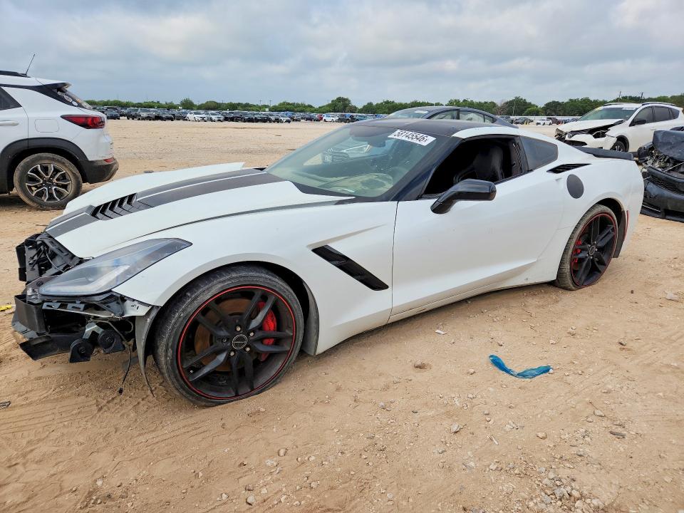 2015 Chevrolet Corvette VIN 1G1YM2D72F5120249 COPART salvage auction — MECHANICAL, Tx - Certificate Of Title, sold $18,100 on 2026-07-27 (photo 1)