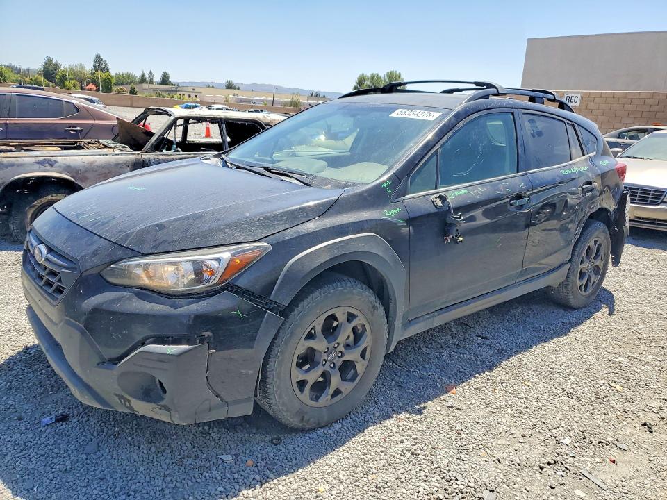 2022 Subaru Xv VIN JF2GTHRC5NH255142 COPART salvage auction — FRONT END, Ca - Salvage Certificate, sold $3,900 on 2026-07-15 (photo 1)