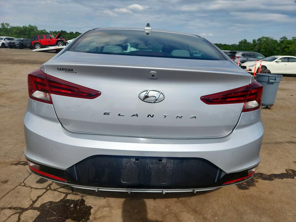 2020 Hyundai Elantra VIN KMHD84LFXLU062502 COPART salvage auction — FRONT END, Ct - Cert Of Title-Salvage, sold $2,700 on 2026-07-17 (photo 6)