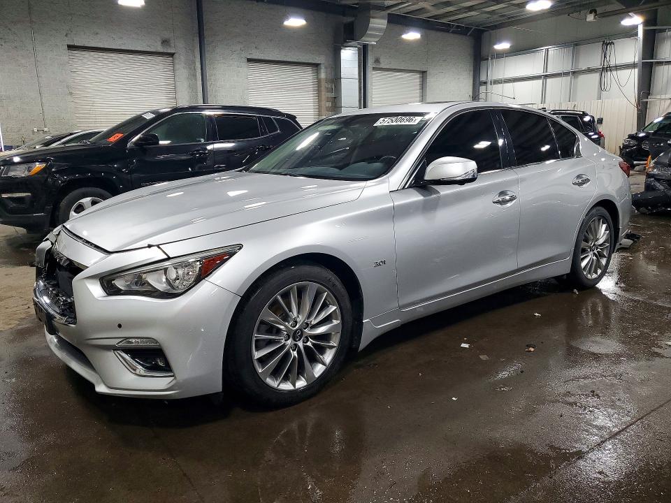 2018 Infiniti Q50 VIN JN1EV7AR3JM430244 — COPART salvage auction photo