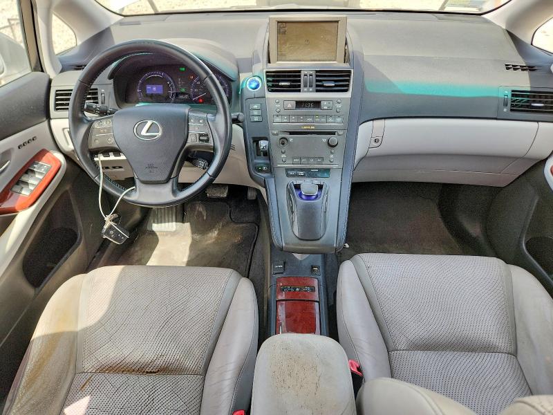 2010 Lexus Hs 250h VIN JTHBB1BA8A2005689 COPART salvage auction — FRONT END, Ca - Certificate Of Title, sold $1,500 on 2026-07-02 (photo 8)