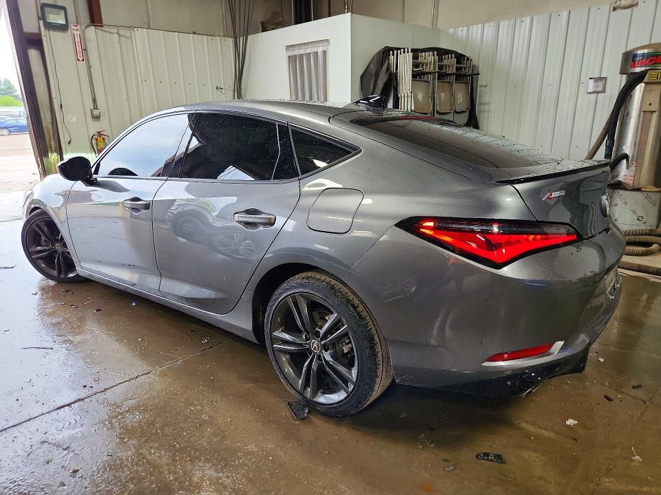 2025 Acura Integra VIN 19UDE4H39SA004779 COPART salvage auction — FRONT END, Il - Salvage Certificate, sold $7,300 on 2026-08-25 (photo 2)