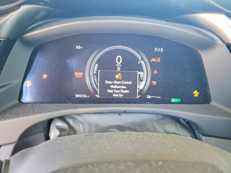2023 Lexus Rz VIN JTJAAAAB8PA014110 COPART salvage auction — FRONT END, Ca - Salvage Certificate, sold $14,000 on 2026-08-11 (photo 9)