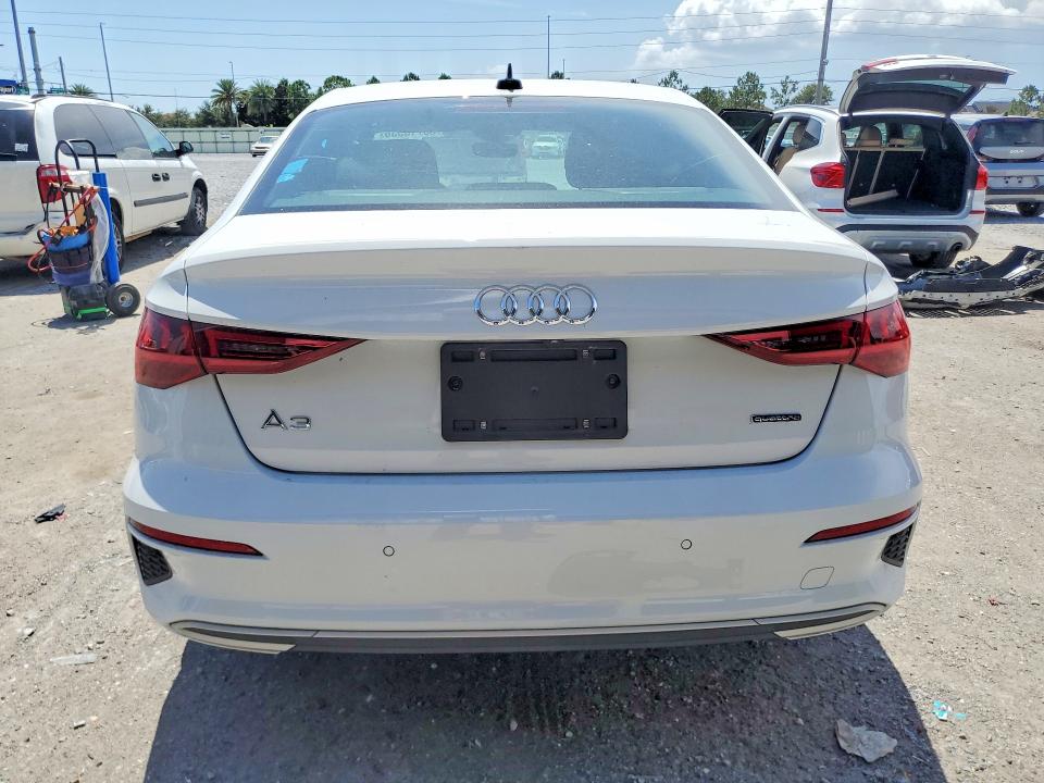 2023 Audi A3 VIN WAUHUDGY1PA062017 COPART salvage auction — MECHANICAL, Fl - Cert Of Title Slvg Rebuildable, sold $7,500 on 2026-07-10 (photo 6)
