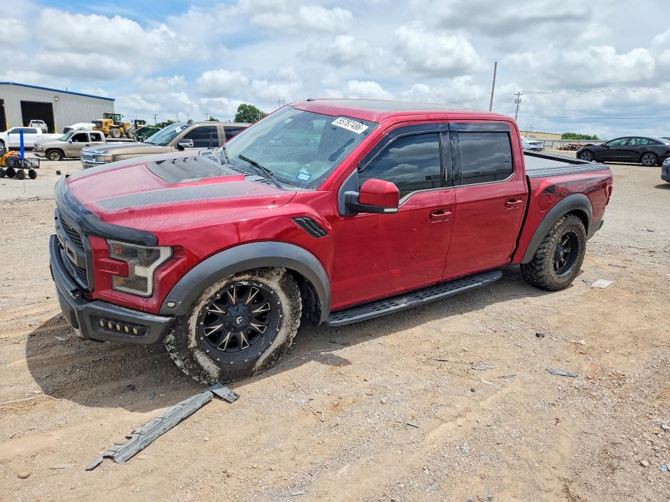 2018 Ford F-150 lightning VIN 1FTFW1RG3JFC42861 — COPART salvage auction photo