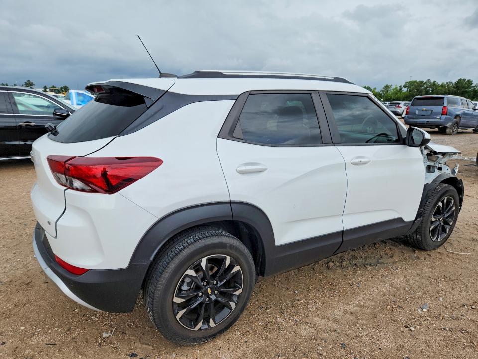 2021 Chevrolet VIN KL79MPSL0MB003337 COPART salvage auction — FRONT END, TX - SALVAGE VEHICLE TITLE (P), sold $125 on 2026-07-28 (photo 3)