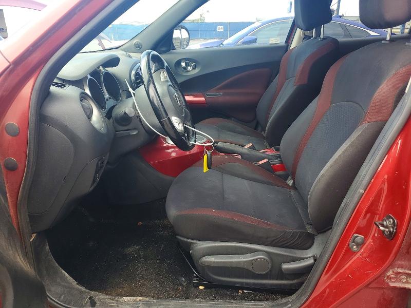 2013 Nissan Juke VIN JN8AF5MV8DT205645 COPART salvage auction — FRONT END, Tx - Salvage Vehicle Title, sold $750 on 2026-07-06 (photo 7)