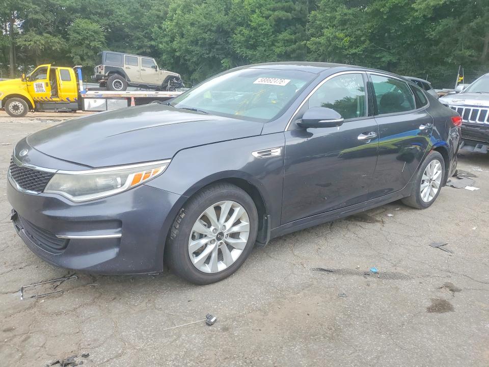 2018 Kia VIN 5XXGU4L35JG265643 COPART salvage auction — FRONT END, Oh - Certificate Of Title, sold $1,650 on 2026-07-31 (photo 1)