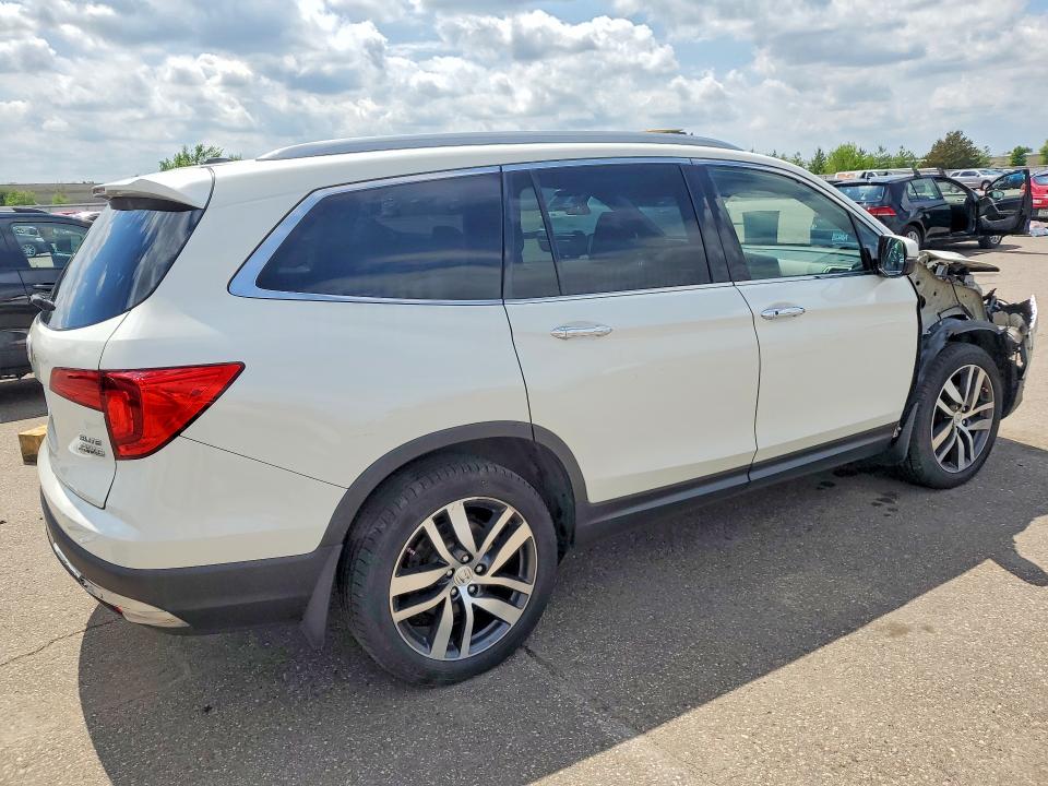2016 Honda Pilot VIN 5FNYF6H09GB053817 COPART salvage auction — FRONT END, Mn - Cert Of Title-Salvage, sold $3,150 on 2026-07-02 (photo 3)