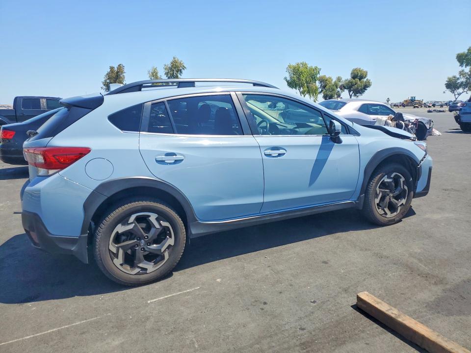 2021 Subaru VIN JF2GTHNC3MH377938 COPART salvage auction — FRONT END, Ca - Salvage Certificate, sold $6,200 on 2026-07-20 (photo 3)
