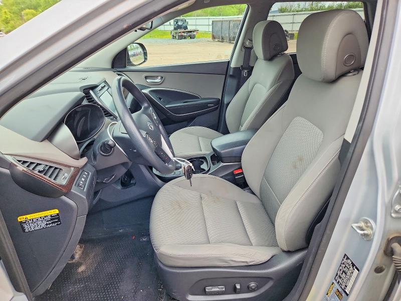 2018 Hyundai Santa fe VIN KM8SMDHF7JU271947 COPART salvage auction — FRONT END, Oh - Cert Of Title-Salvage, sold $1,850 on 2026-07-13 (photo 7)