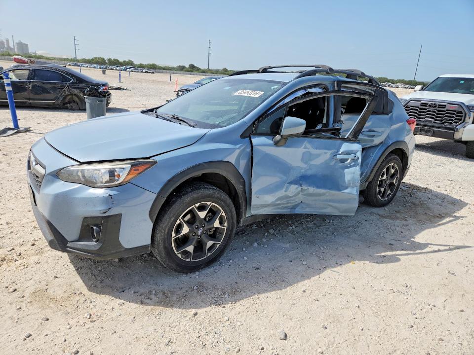 2019 Subaru Xv VIN JF2GTAEC4K8284494 COPART salvage auction — SIDE, TX - SALVAGE VEHICLE TITLE (P), sold $100 on 2026-07-30 (photo 1)