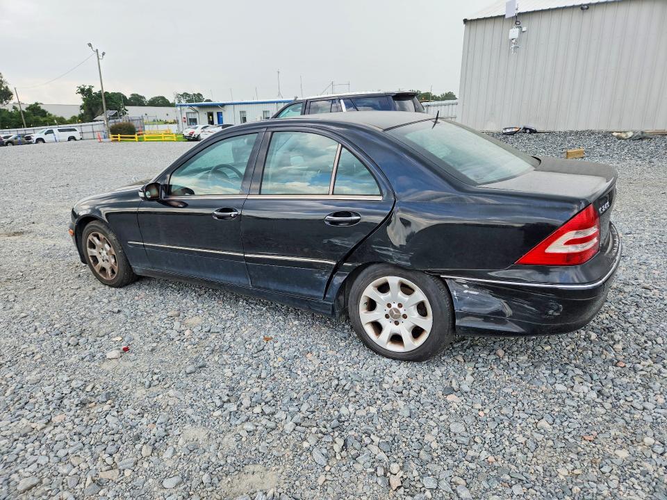 2005 Mercedes-benz C-klasse VIN WDBRF61J65A724744 COPART salvage auction — REAR END, Ga - Cert Of Title-Salvage, sold $375 on 2026-08-18 (photo 2)