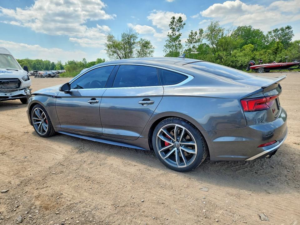 2018 Audi Rs5 VIN WAUC4CF55JA013356 COPART salvage auction — FRONT END, Oh - Cert Of Title-Salvage, sold $6,800 on 2026-07-16 (photo 2)