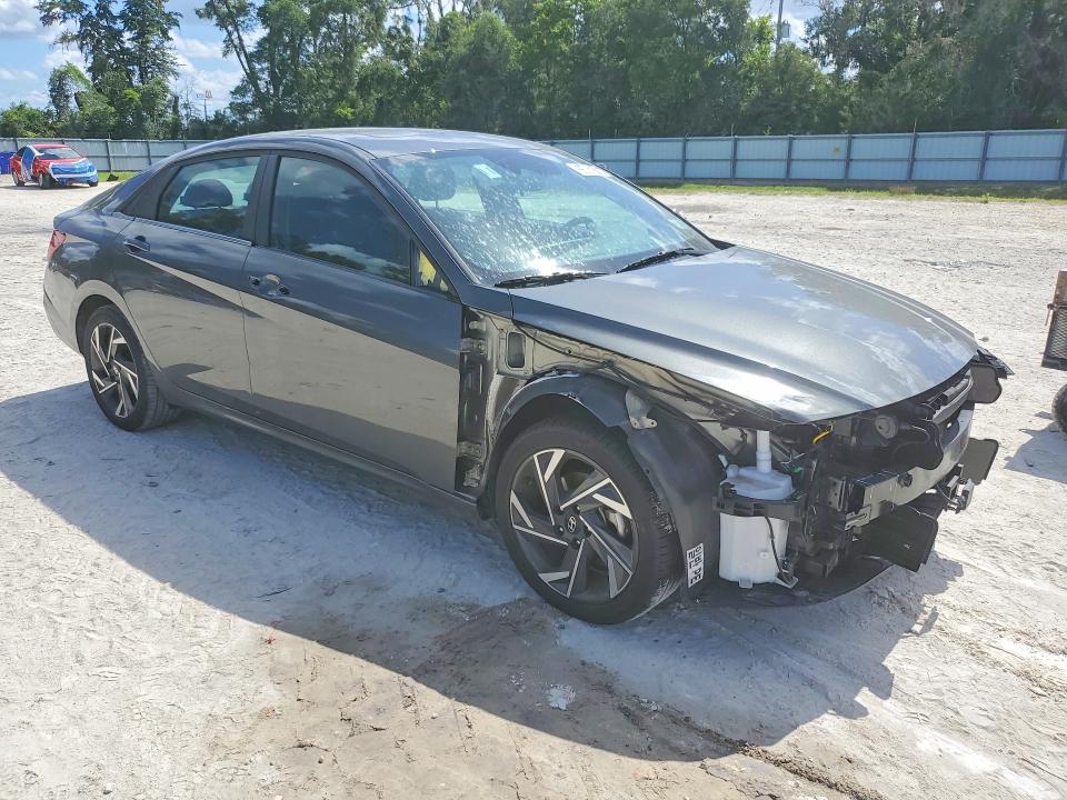 2025 Hyundai Elantra VIN KMHLS4DG0SU982352 COPART salvage auction — FRONT END, NY - CERTIFICATE OF TITLE (P), sold $12,700 on 2026-07-15 (photo 4)