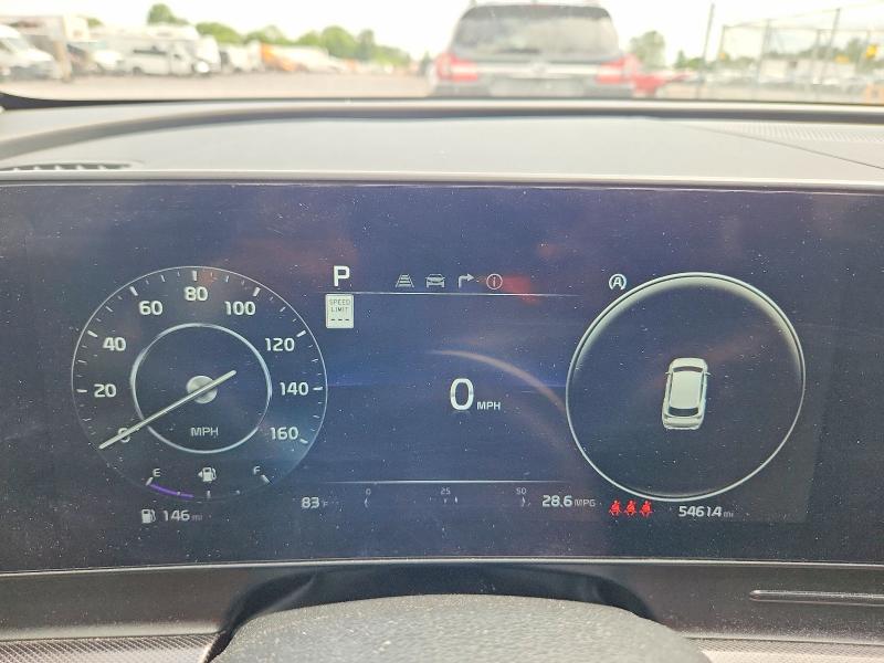 2024 Kia Sportage VIN 5XYK43DF4RG209942 COPART salvage auction — REAR END, In - Cert Of Title-Salvage Title, sold $8,100 on 2026-07-28 (photo 9)