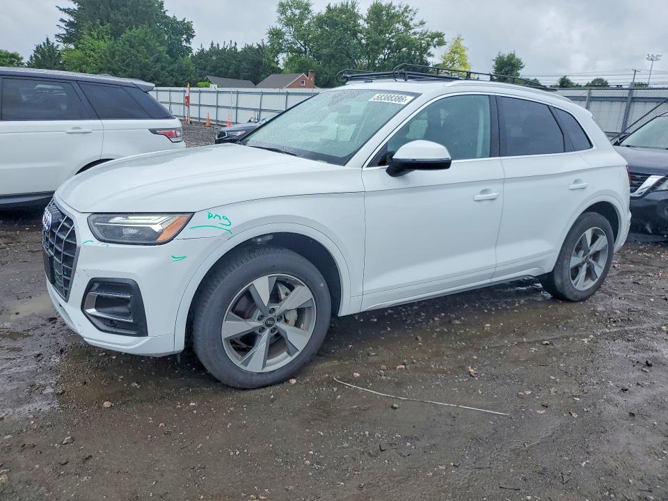 2024 Audi Q5 VIN WA1BBAFY7R2057751 COPART salvage auction — REAR END, Md - Cert Of Salvage > 75% Damage, sold $17,900 on 2026-07-06 (photo 1)