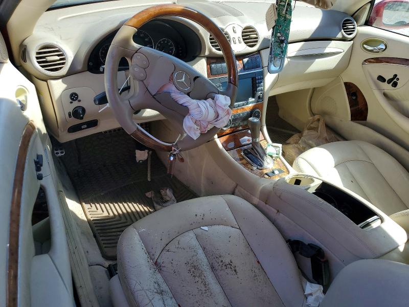 2007 Mercedes-benz Clk-klasse VIN WDBTK56G77T074998 COPART salvage auction — FRONT END, Ky - Cert Of Title-Salvage, sold $400 on 2026-07-02 (photo 8)
