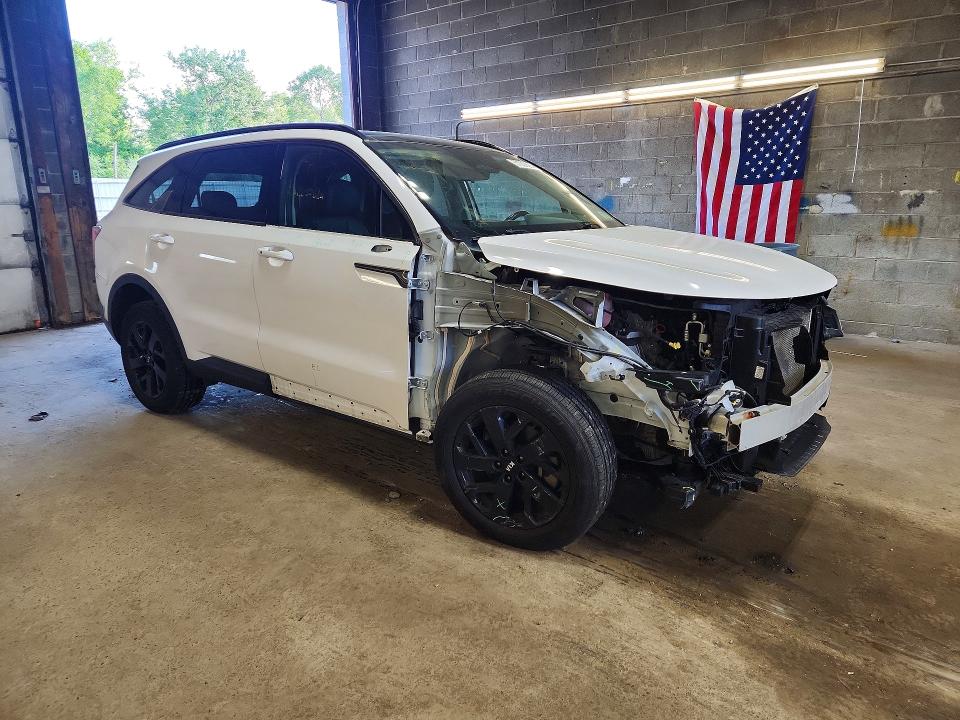 2021 Kia Sorento VIN 5XYRLDLC9MG050570 COPART salvage auction — FRONT END, Ny - Mv-907A Salvage Certificate, sold $8,200 on 2026-07-06 (photo 4)