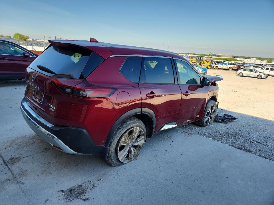 2023 Nissan Rogue VIN JN8BT3DD7PW315808 COPART salvage auction — FRONT END, Ne - Cert Of Title-Salvage, sold $5,000 on 2026-07-14 (photo 3)