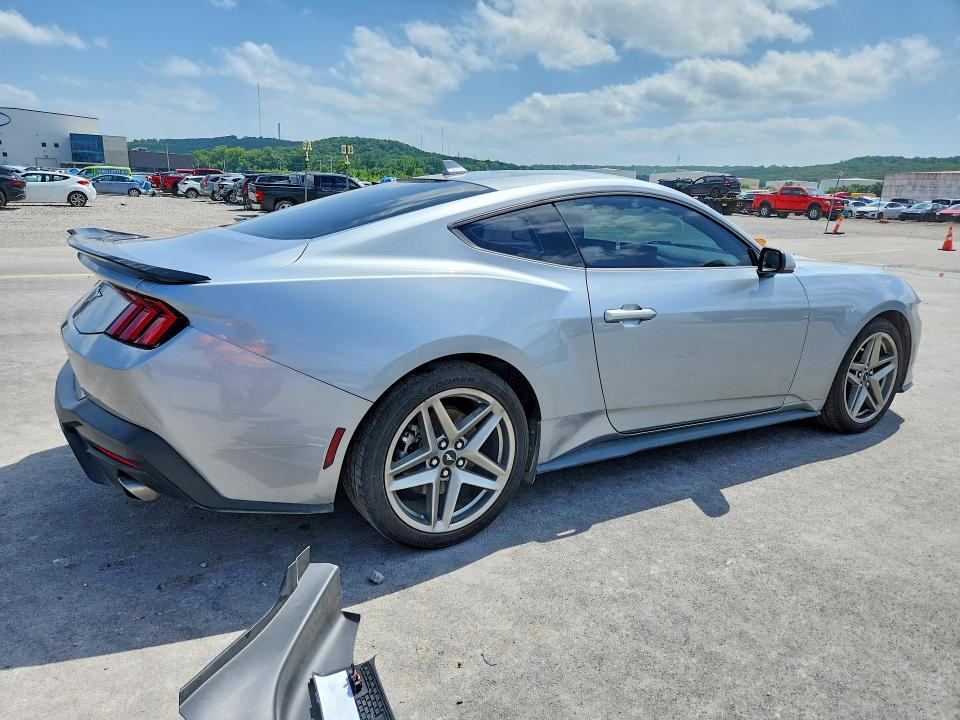 2024 Ford Mustang VIN 1FA6P8TH3R5126140 COPART salvage auction — SIDE, Ok - Cert Of Title-Salvage, sold $12,500 on 2026-07-31 (photo 3)