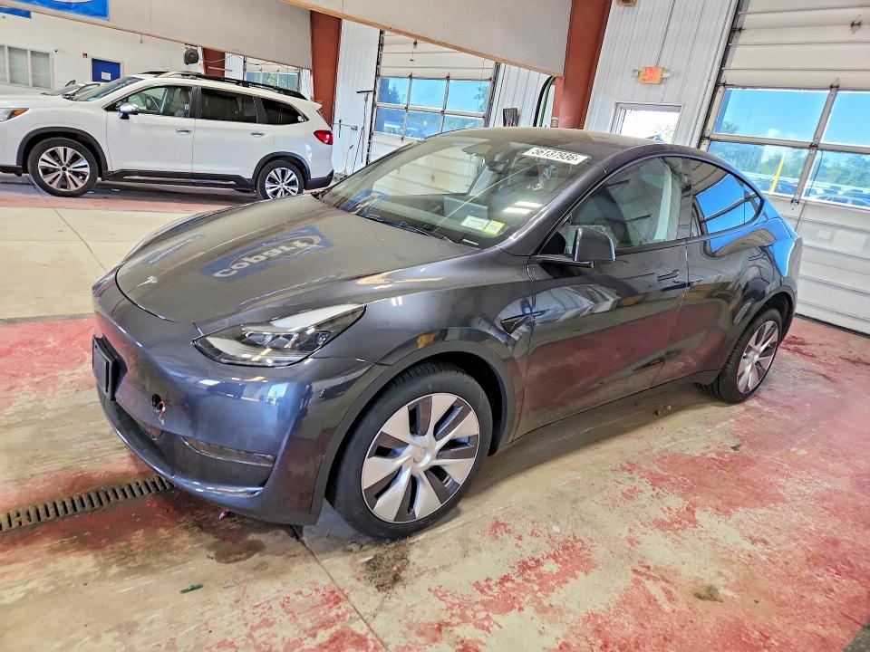 2024 Tesla Model y VIN 7SAYGDEE9RA238745 COPART salvage auction — SIDE, Ny - Mv-907A Salvage Certificate, sold $11,900 on 2026-07-20 (photo 1)