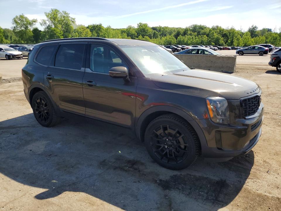 2021 Kia Telluride VIN 5XYP5DHC5MG141118 COPART salvage auction — NORMAL WEAR, Ny - Certificate Of Title, sold $4,900 on 2026-07-14 (photo 4)